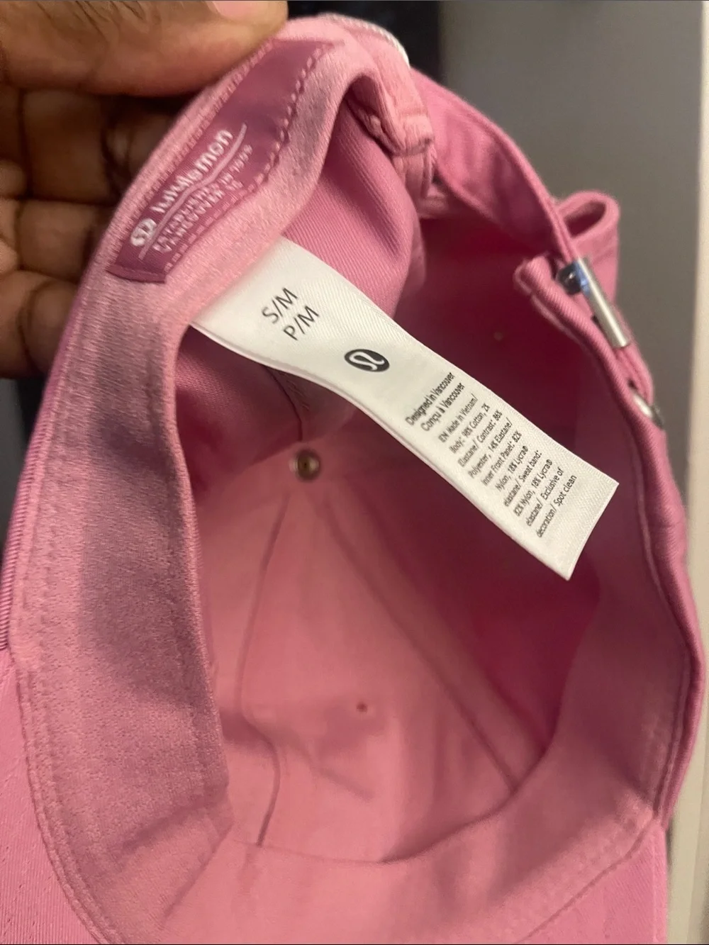 Lululemon Pink Frosting Unisex Classic Ball Adjustable Cap Size S/M NWT